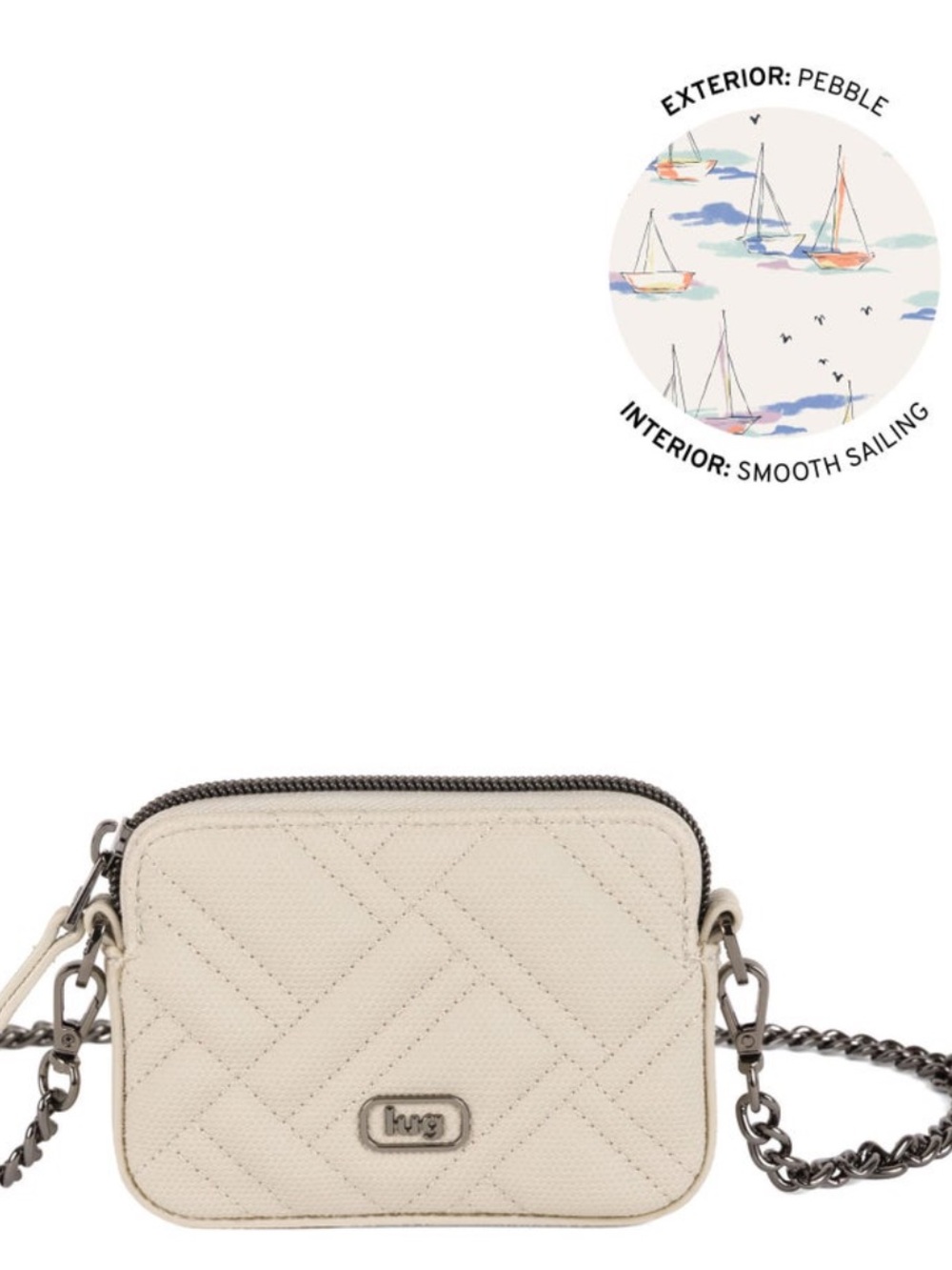 Lug Juke Matte Luxe VL Mini Bag Pebble